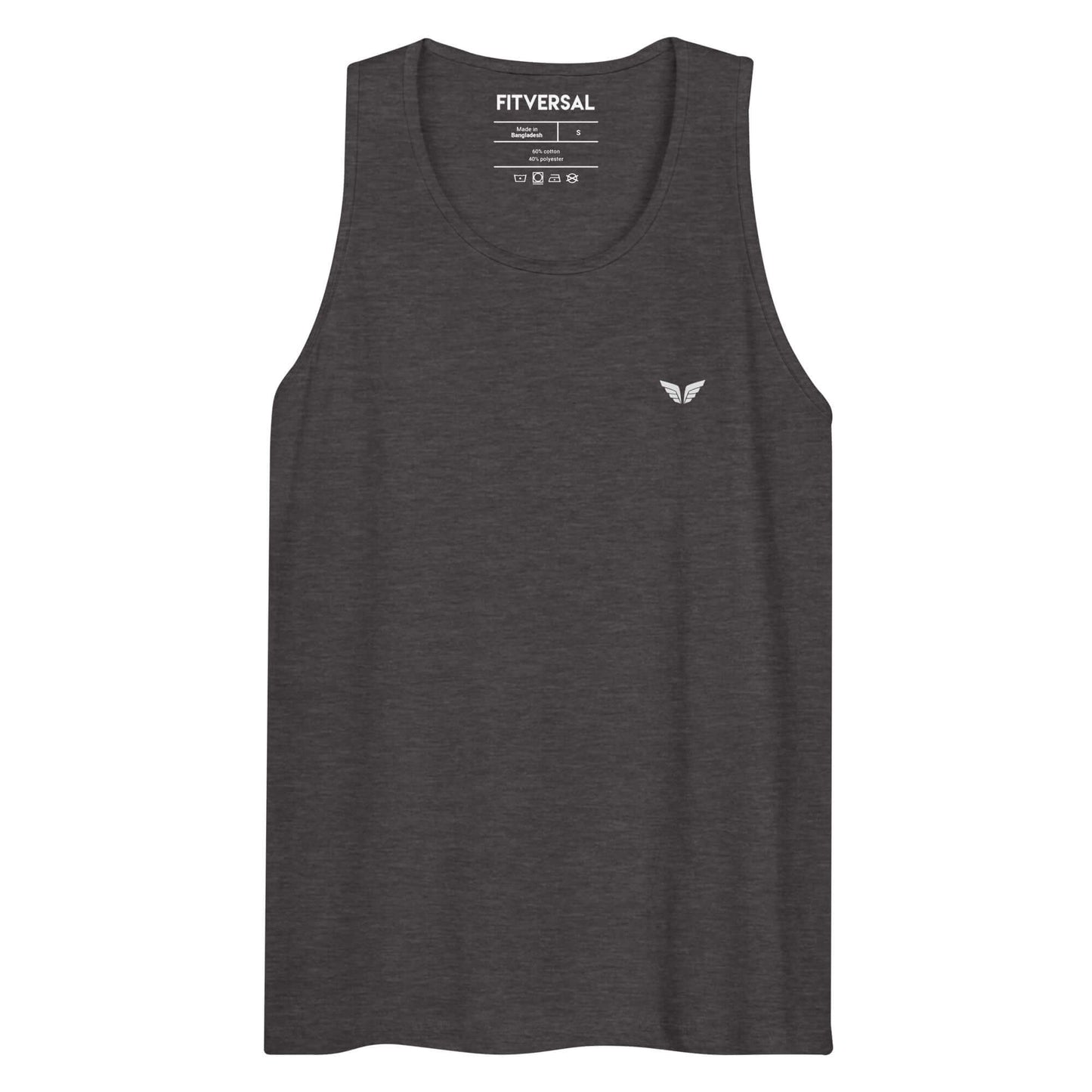 VersaFlex Premium Tank Charcoal Heather