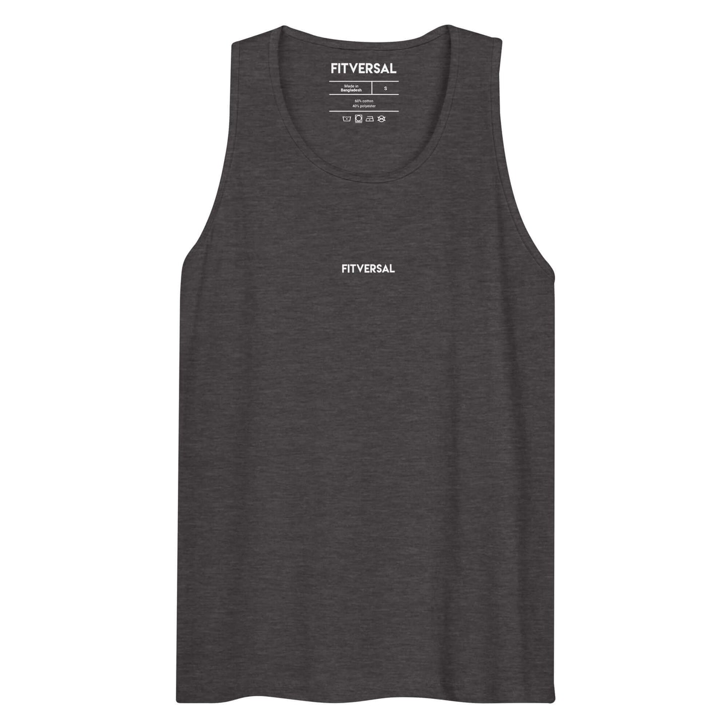 VersaFlex Premium Tank V2 Charcoal Heather